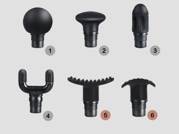 Pistolet do Masażu Alpha Pro TRYB AI 3x2000 mAh - Masażer do Pleców i Ciała