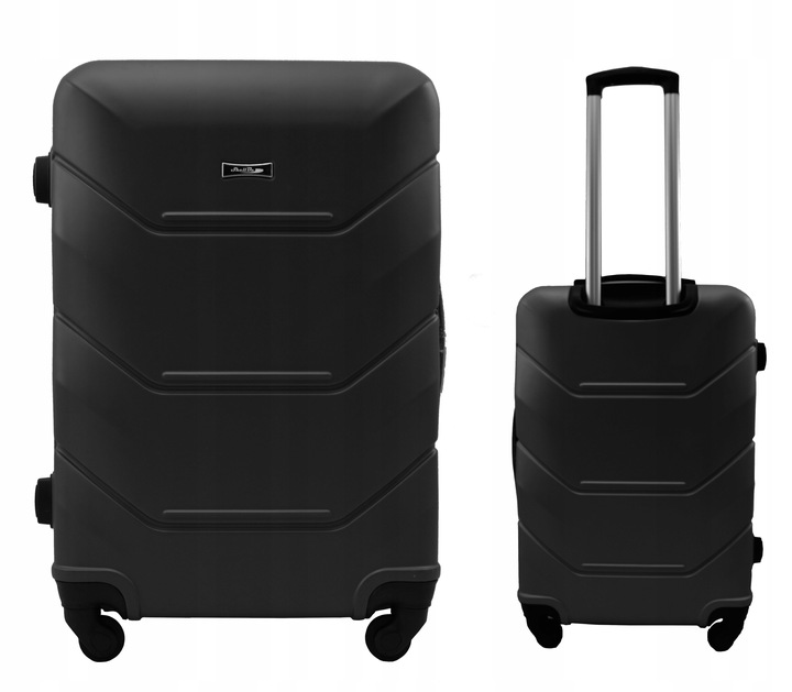 LEKKA WALIZKA PODRÓŻNA ŚREDNIA 4 KÓŁKA POJEMNA 24" - XL - MOCNA