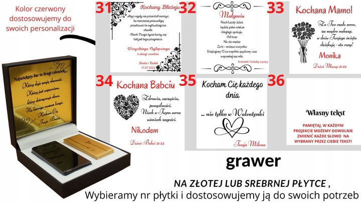 Zapalniczka Plazmowa VIP Usb Dotyk Żarowa Prezent na Dzień Dziadka Grawer