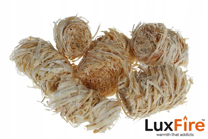 PODPAŁKA wełna drzewna do KOMINKA rozpałka pieca długo paląca 3kg +GRATIS