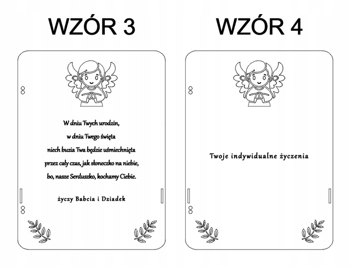 Prezent na urodziny roczek dla chłopca pamiątka kartka 1 2 3 4 ...