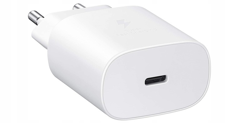 SZYBKA ŁADOWARKA SIECIOWA KOSTKA 25W + KABEL USB-C 1M