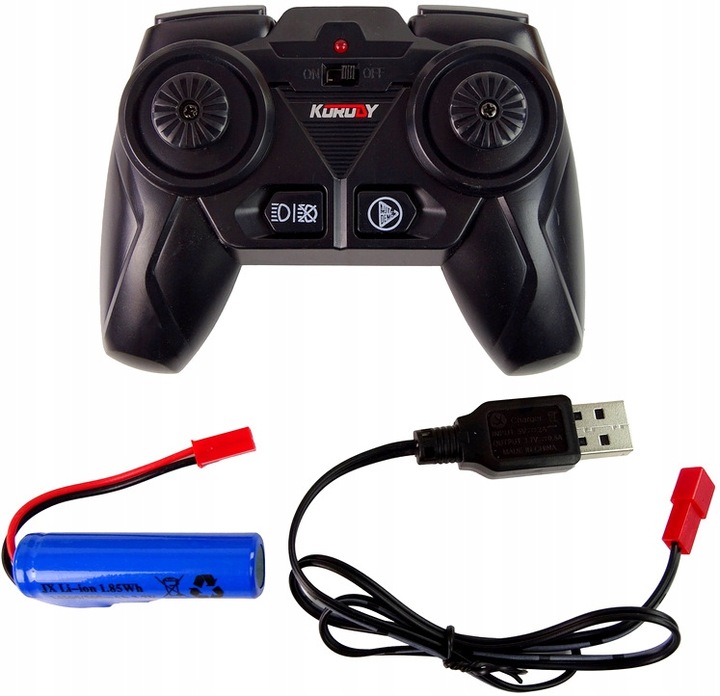 DUŻY TRAKTOR ZDALNIE STEROWANY RC ŚWIATŁO LED