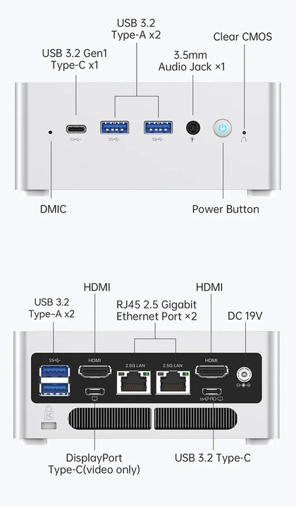 MINI KOMPUTER PC Intel i9-12900HK | DDR4 32GB | 1000GB | Win11