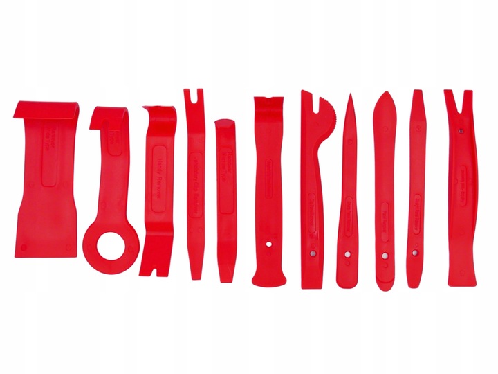 ŚCIĄGACZE DO TAPICERKI ZESTAW ŚCIĄGACZY ŁYŻKI 11el