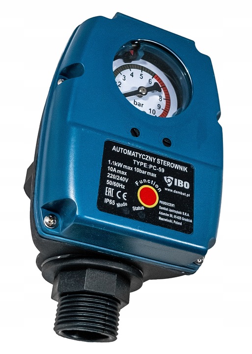 WŁĄCZNIK WYŁĄCZNIK CIŚNIENIOWY STEROWNIK AUTOMATYCZNY SUCHOBIEG PC-59