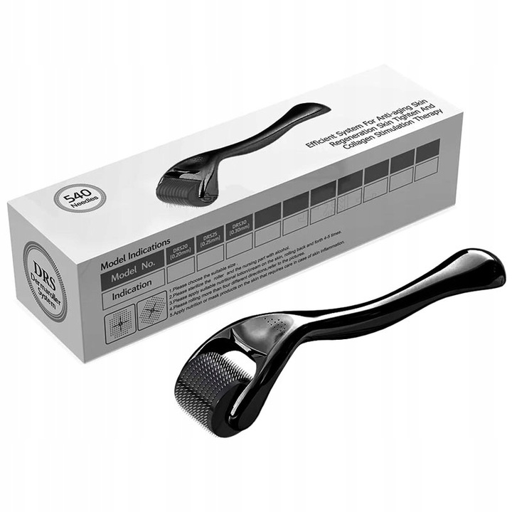 Derma Roller do Brody Twarzy na Porost Mazaya Mezoterapia