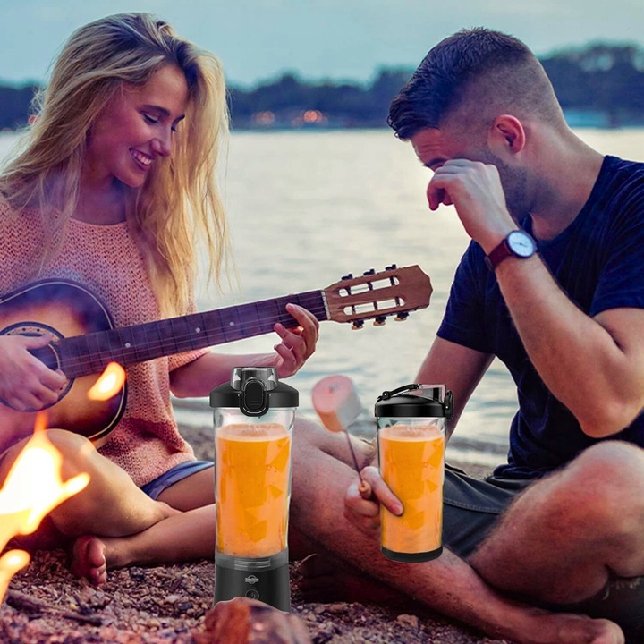 BLENDER PRZENOŚNY 250W 600ML Bezprzewodowy Kielichowy do Smoothie