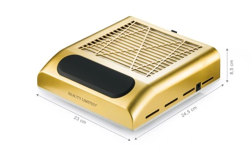 Pochłaniacz pyłu do frezarki Złoty HEPA DUŻA MOC Beauty Limited 80W