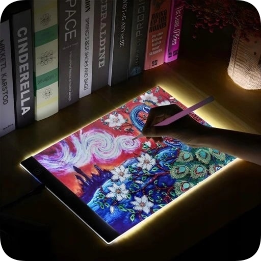 TABLET GRAFICZNY Deska Kreślarska do Rysowania TABLICA LED