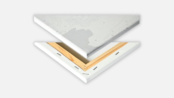 Zestaw do malowanie po numerach iPicasso 40x50 cm na ramie