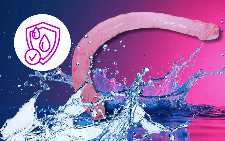 DILDO DLA KOBIET PODWÓJNE DLA PAR ŻELOWE DOUBLE DONG 44 cm DŁUGIE DILDO