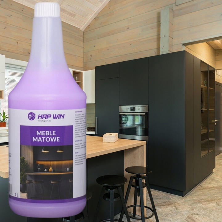 Środek do Czyszczenia Mebli Matowych Powierzchni Bez Smug MEBLE MATOWE 1L