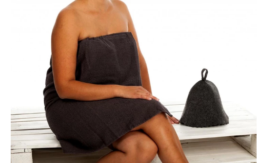 Prześcieradło kilt pareo do sauny 100% Len białe