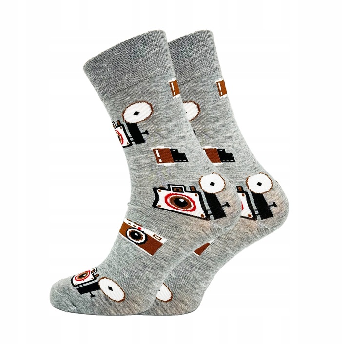 10 Par Skarpety Męskie Śmieszne Bawełna Wysokie Skarpetki 43-46 BAWEŁNIANE