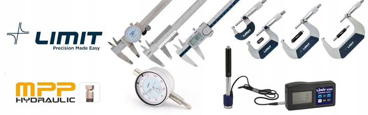 Suwmiarka analogowa z certyfikatem z przyciskiem blokującym LIMIT