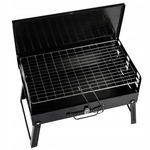 SKŁADANY GRILL WĘGLOWY PRZENOŚNY WALIZKOWY TURYSTY