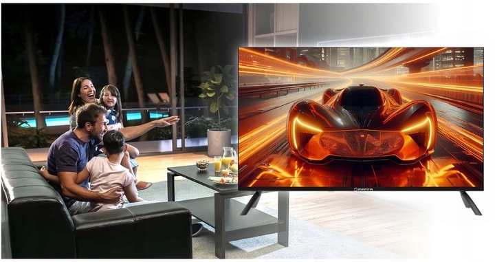 Telewizor Manta 32LHN124E 32" LED HD DVB-T2 Frameless 60Hz