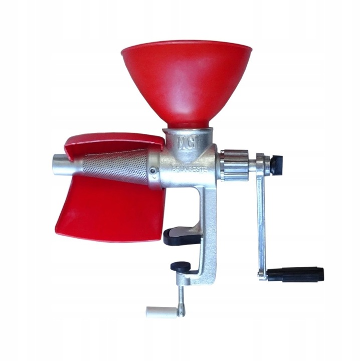 MASZYNKA ŻELIWNA SOLIDNA WYCISKARKA DO PRZECIERANIA POMIDORÓW OWOCÓW MOCNA