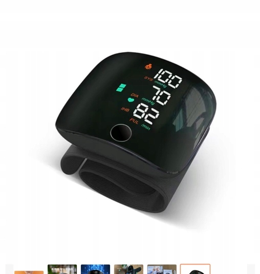 CIŚNIENIOMIERZ NADGARSTKOWY ELEKTRONICZNY DOKŁADNY POMIAR ETUI USB