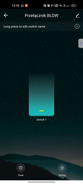 PRZEKAŹNIK PRZEŁĄCZNIK WŁĄCZNIK ŚWIATŁA 16A WiFi DOPUSZKOWY TUYA SMART