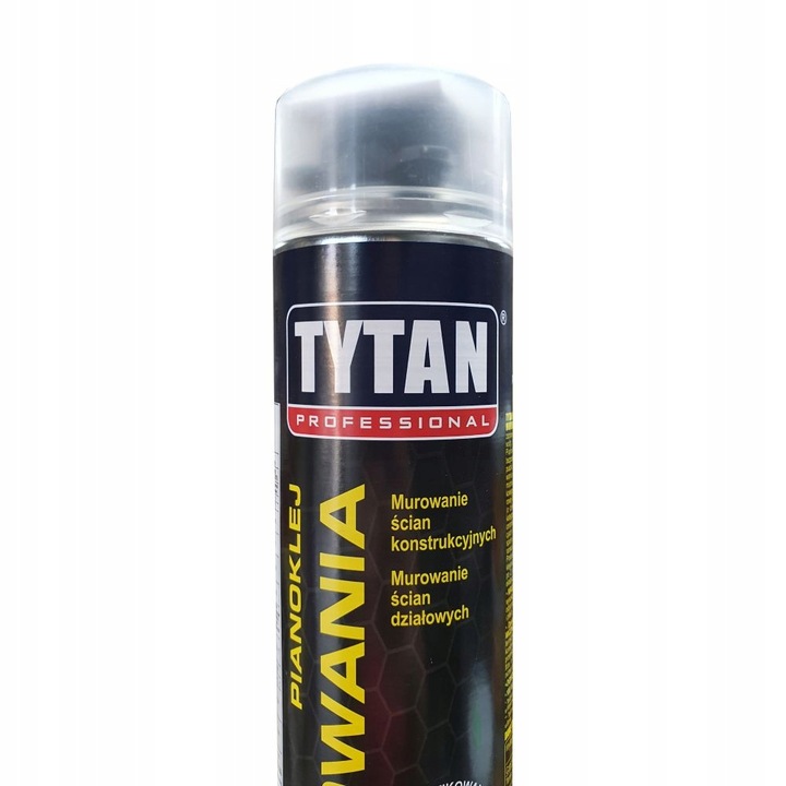 Pianoklej do murowania pistoletowy TYTAN 870 ml