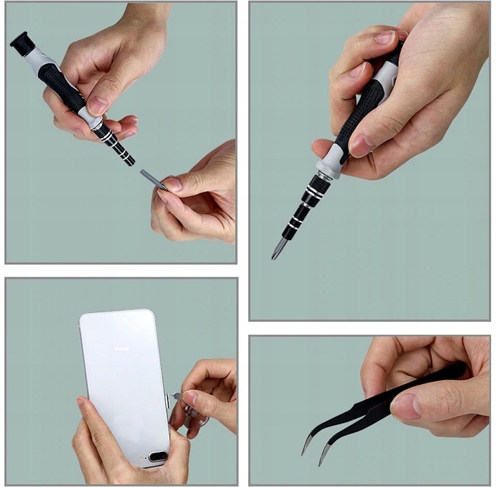 ZESTAW NARZĘDZI DO NAPRAWY TELEFONÓW TABLETÓW