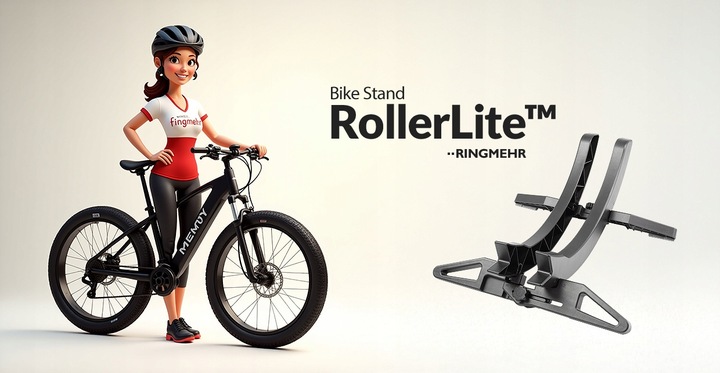 RollerLite - Rowerowy stojak podłogowy marki RINGMEHR(R)