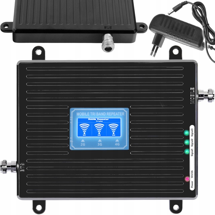 Wzmacniacz Sygnału GSM 3G 4G LTE Renew Force WZMACNIACZ TRÓJPASMOWY 55 dB
