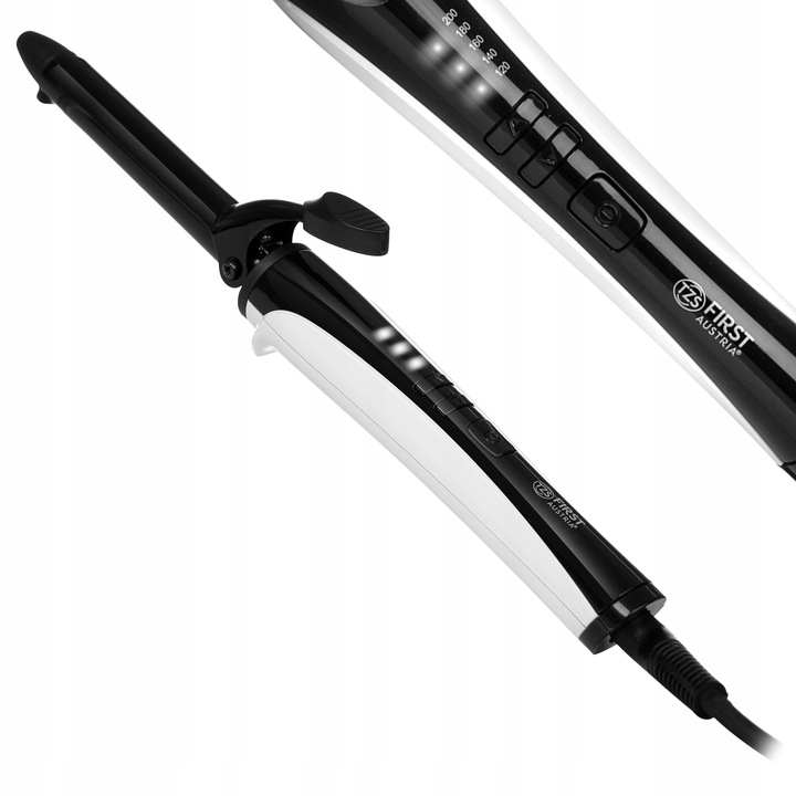 Lokówka do Włosów Długich Krótkich CERAMICZNA STOŻKOWA LOKI First