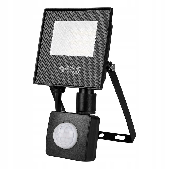 HALOGEN LED z czujnikiem ruchu naświetlacz lampa 10W 4500K ZEWNĘTRZNY