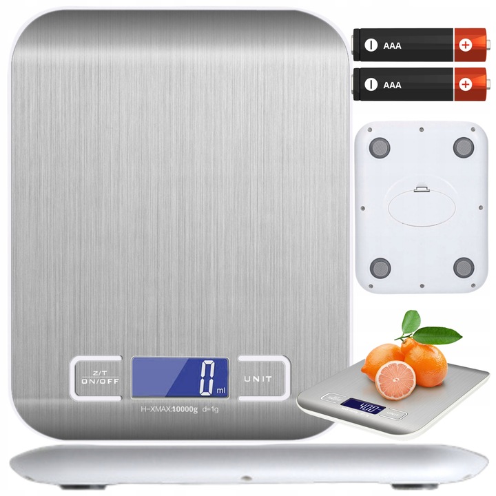 PRECYZYJNA WAGA KUCHENNA DO 10kg I 1g DOMOWA ELEKTRONICZNA TARA LCD