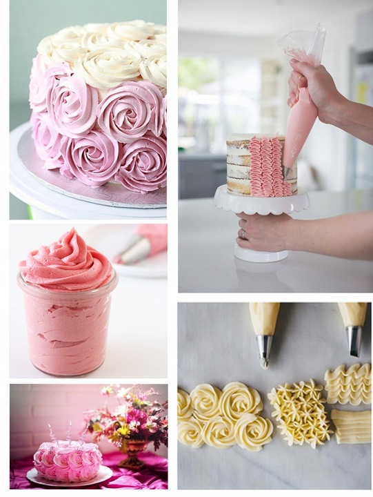 RĘKAW CUKIERNICZY 2x DEKORATOR TORTÓW SILIKON 24EL TYLKI CUKIERNICZE