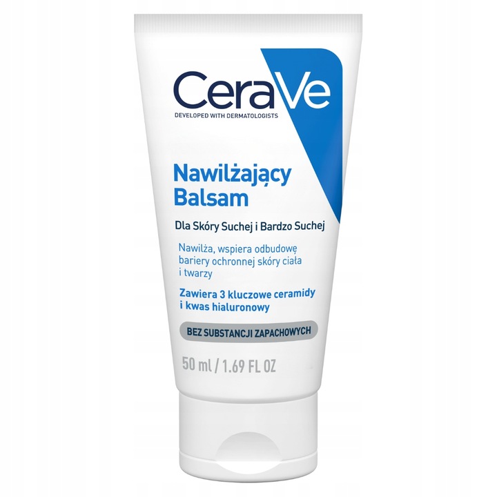 CeraVe Nawilżający balsam do ciała i twarzy, skóra sucha bardzo sucha 50ml