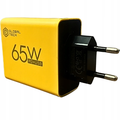 SZYBKA ŁADOWARKA SIECIOWA 6-PORTÓW 2X USB-C, 4xUSB-A 65W