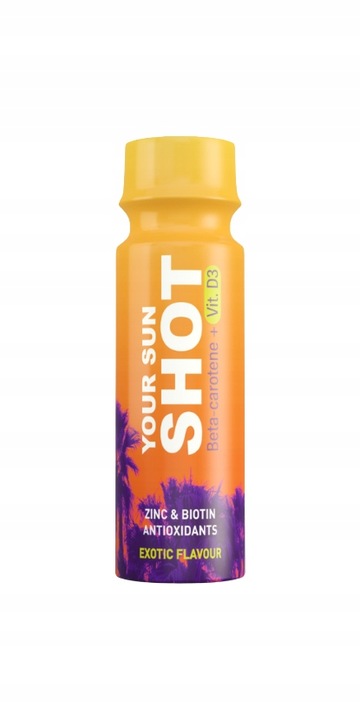 Your Sun Shot Vit. D3 12x80ml solarium do opalania