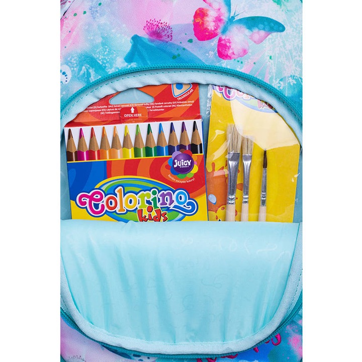 PLECAK DZIECIĘCY DZIEWCZĘCY COLORINO DREMAS MOTYL