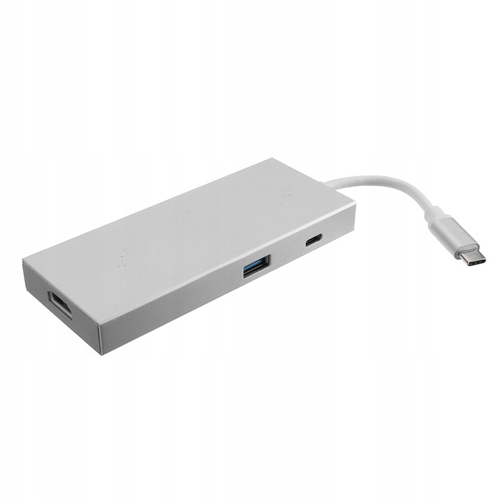 ADAPTER HUB USB-C 3.0 HDMI 4K SD/TF PD 7w1