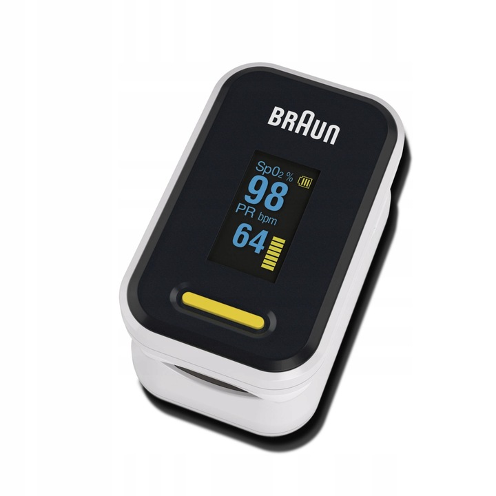 PULSOKSYMETR MEDYCZNY BRAUN PULSE OXIMETER 1 OLED