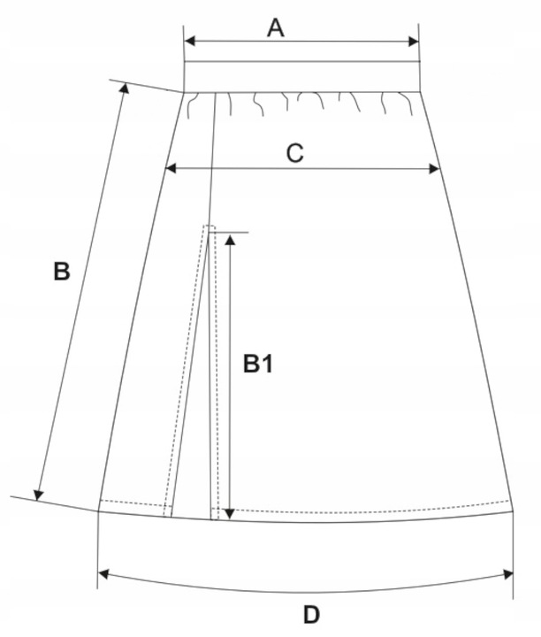 Długa SPÓDNICA Damska MAXI z Rozcięciem w Kwiaty Modna Zwiewna MORAJ L