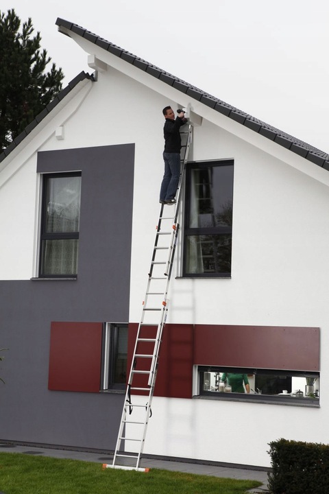 KRAUSE MONTO Tribilo drabina 3x10 szczebli 129680 7,65m