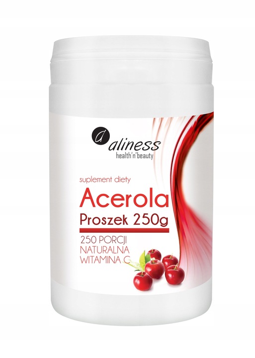 ALINESS NATURALNA WITAMINA C ACEROLA PROSZEK 250g
