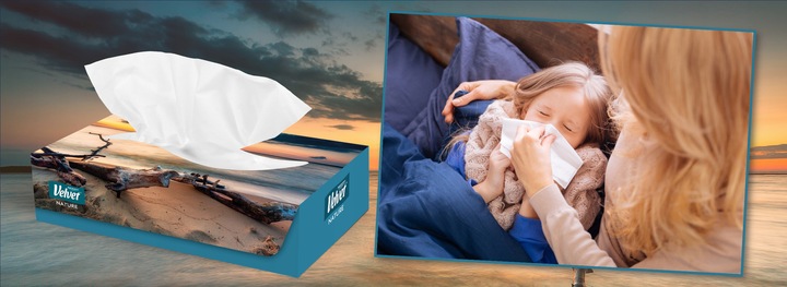 Velvet chusteczki Nature 40 opakowań