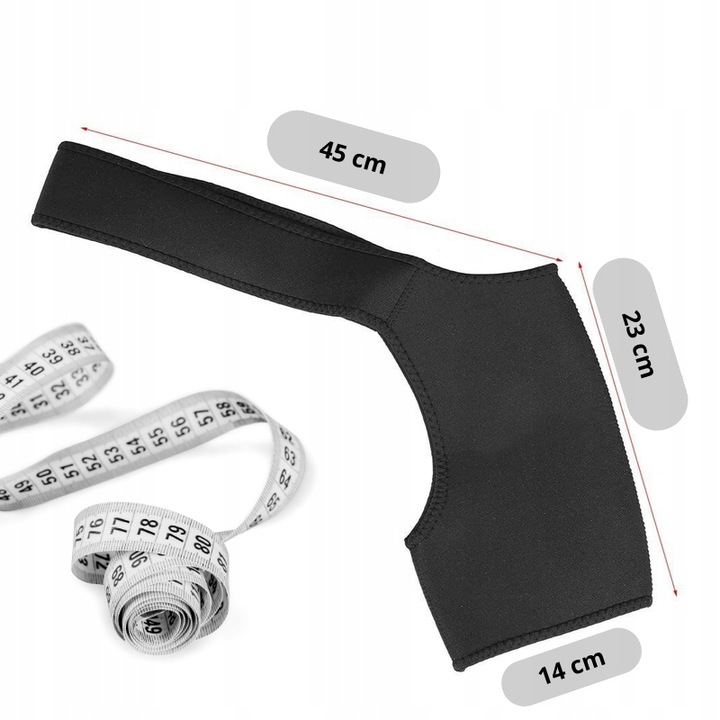 ORTEZA STAWU BARKOWEGO STABILIZATOR BARKU RAMIENIA OPASKA NA RAMIĘ BARK