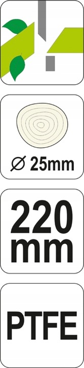 YATO SEKATOR NOŻYCOWY DO GAŁĘZI ALUMINIOWY 220 MM