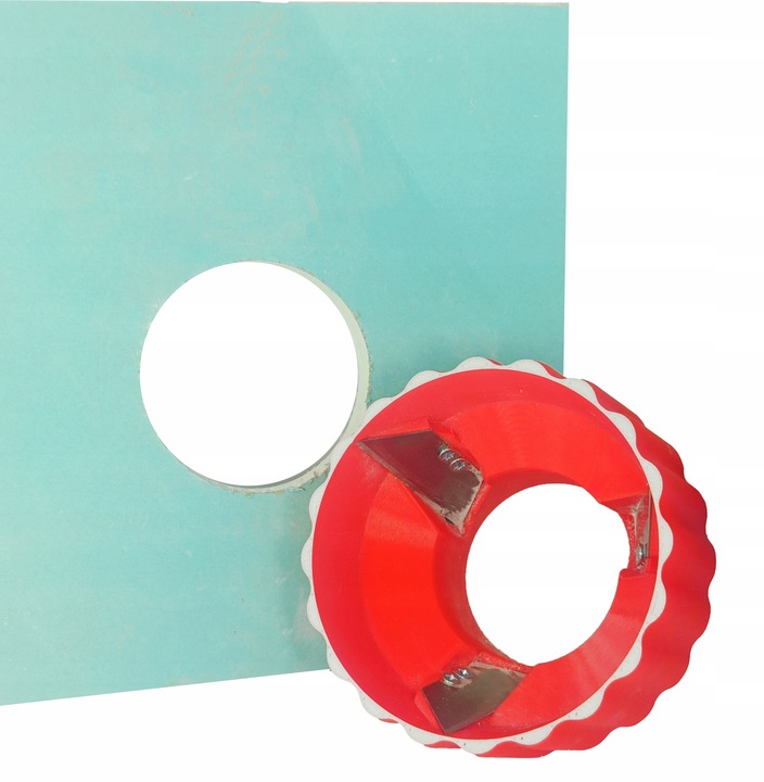 FAZOWNIK STRUG DO PŁYT GK PUSZEK ELEKTRYCZNYCH 68 MM RĘCZNY, 3 ostrza