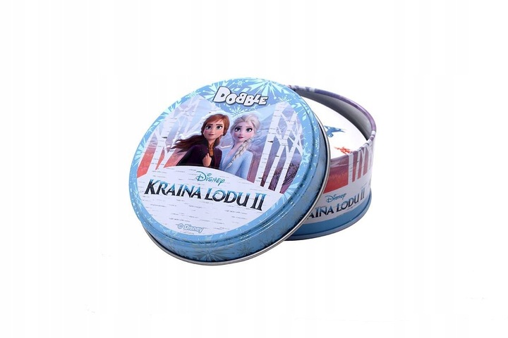 DOBBLE FROZEN 2 gra planszowa karciana karty Doble dople DISNEY KRAINA LODU