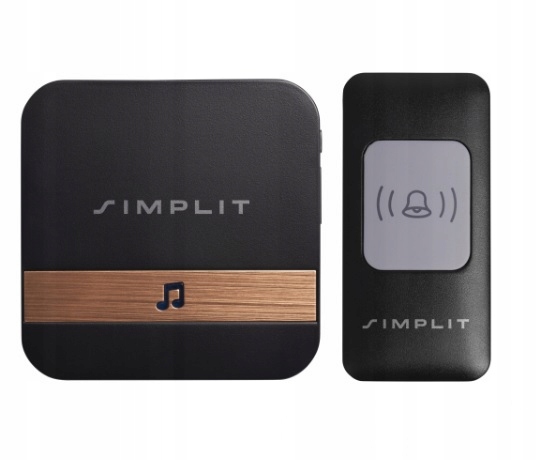 DZWONEK BEZPRZEWODOWY BEZBATERYJNY DO DRZWI FURTKI WODOODPORNY IP44