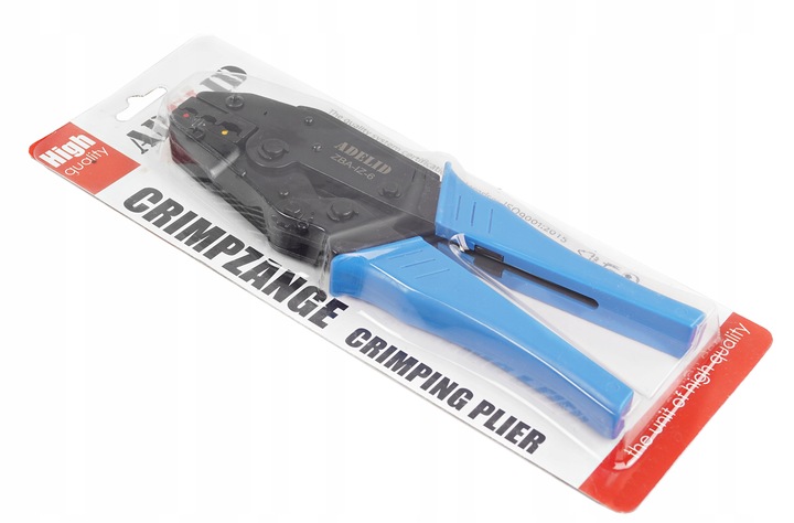 ZACISKARKA PRASKA DO KONEKTORÓW IZOLOWANYCH KABLI