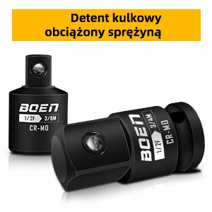 REDUKCJE ADAPTER REDUKCYJNE 1/2 1/4 3/8 3/4 CRMO